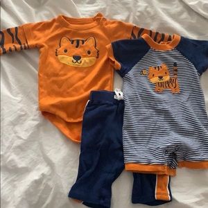 Gymboree Tiger 3 piece 3-6m
